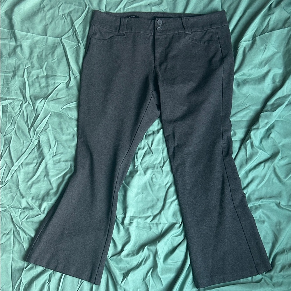 Torrid Charcoal Trouser Boot Pants
